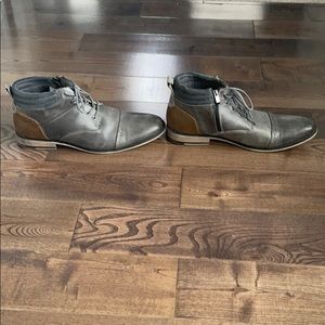 Steve Madden Grey Boots